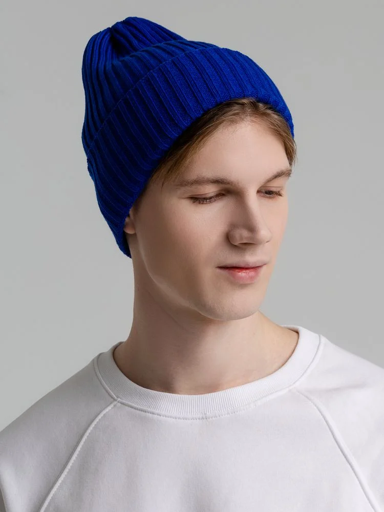 Шапка Yong, синяя - фото 3