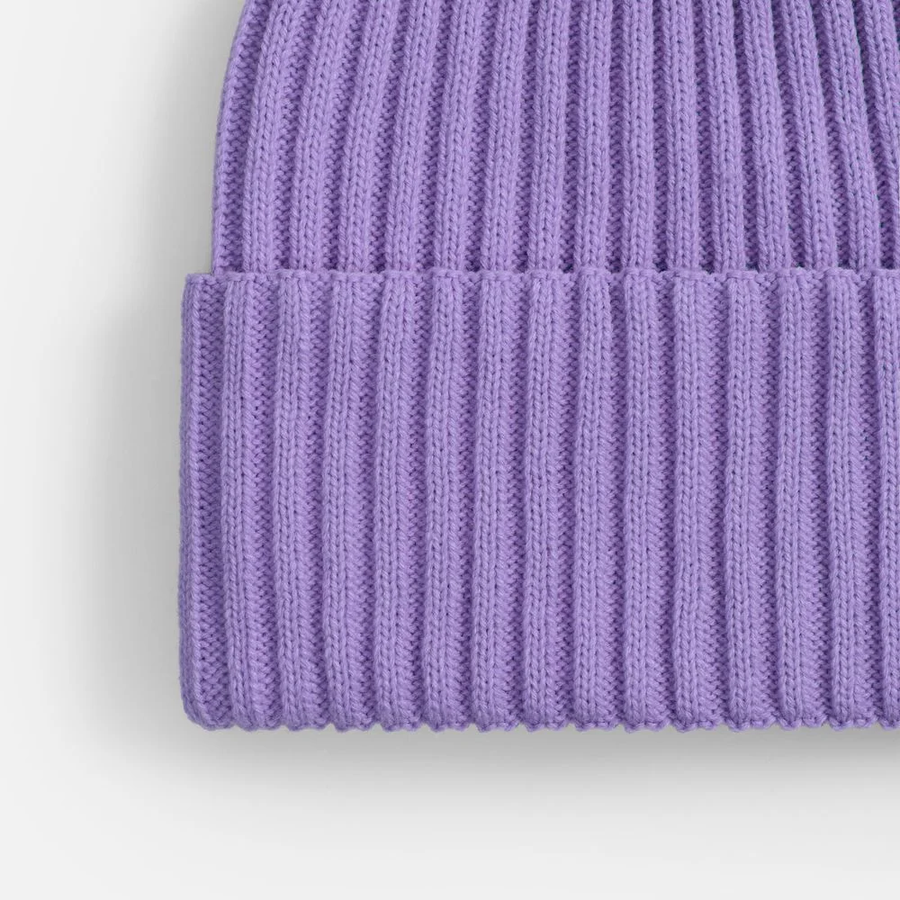 Шапка Yong, сиреневая - фото 2