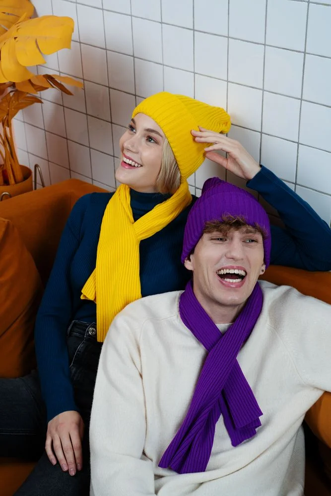 Шапка Yong, желтая - фото 5