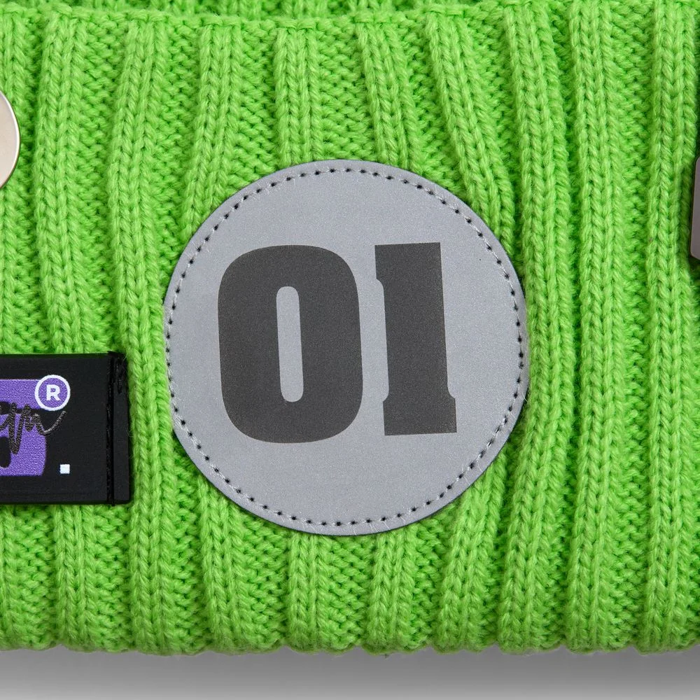 Шапка Yong, светло-зеленая (салатовая) - фото 7