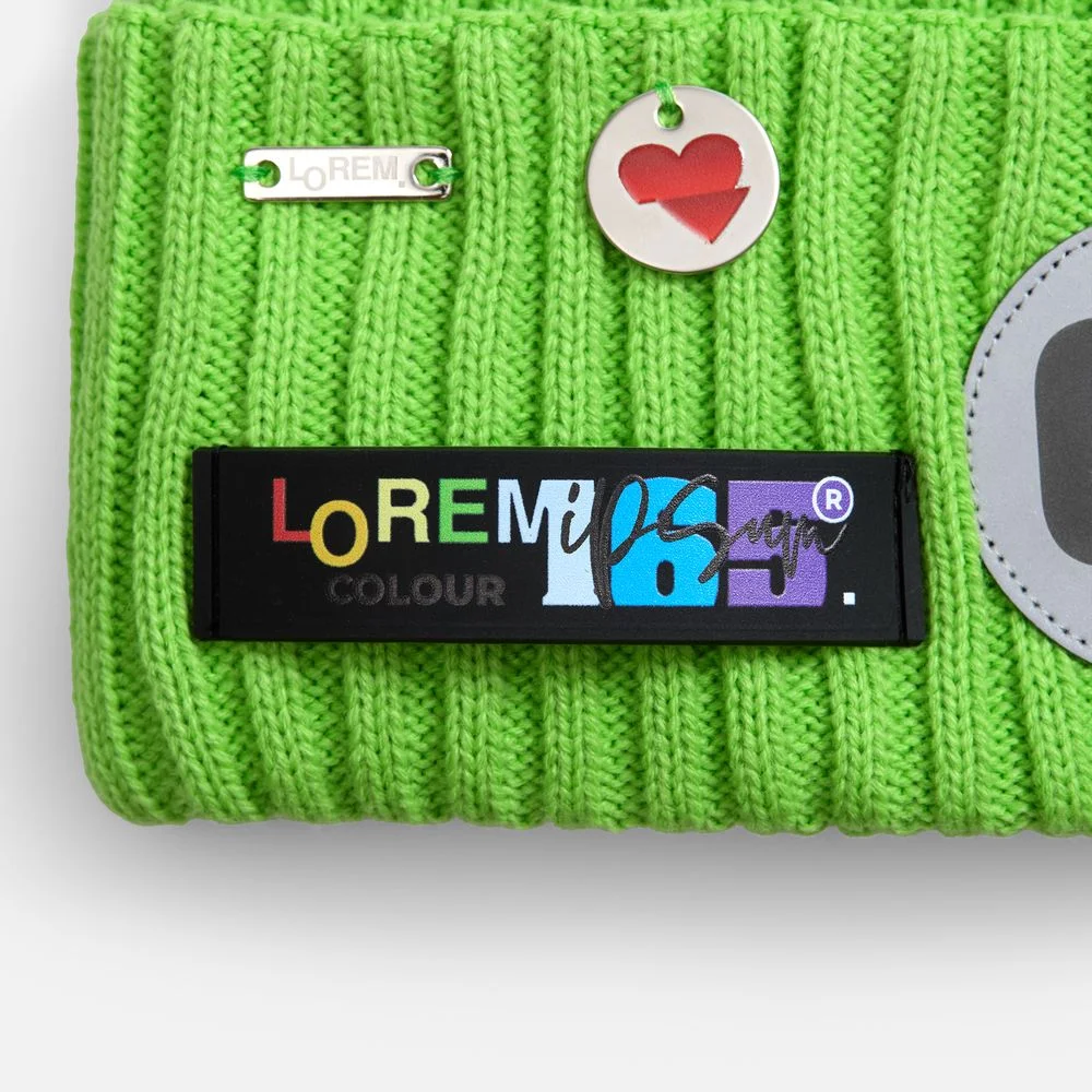 Шапка Yong, светло-зеленая (салатовая) - фото 9