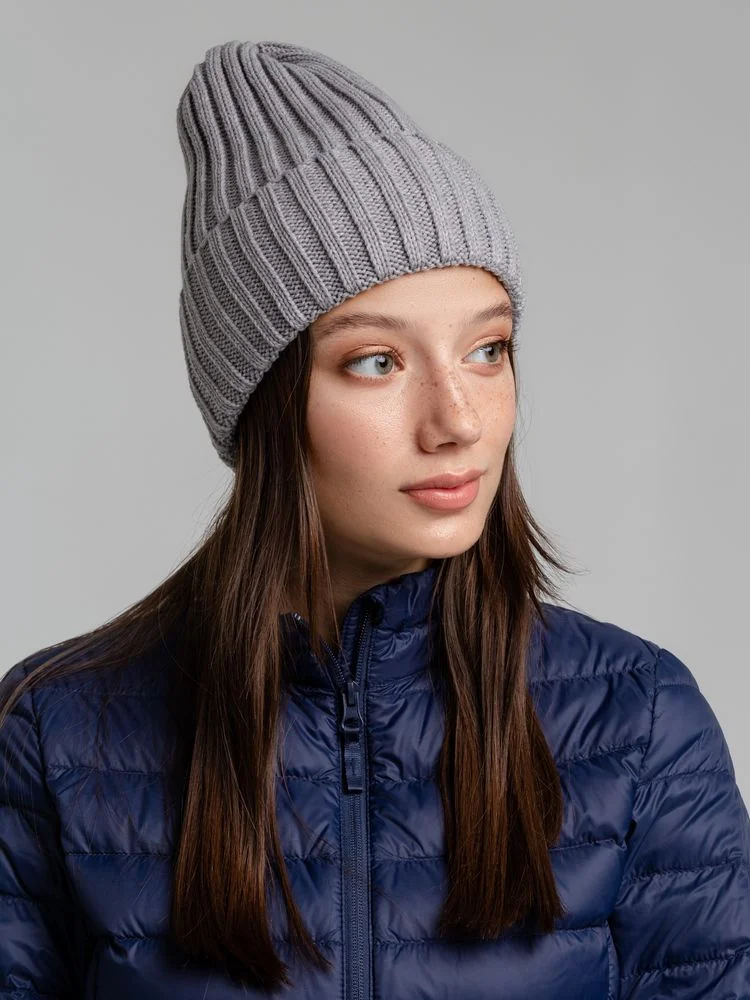 Шапка Norfold, светло-серый меланж - фото 4