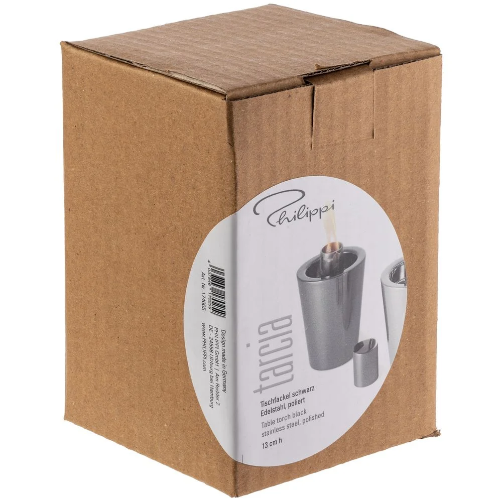 Масляная лампа Tarcia, серебристая - фото 3