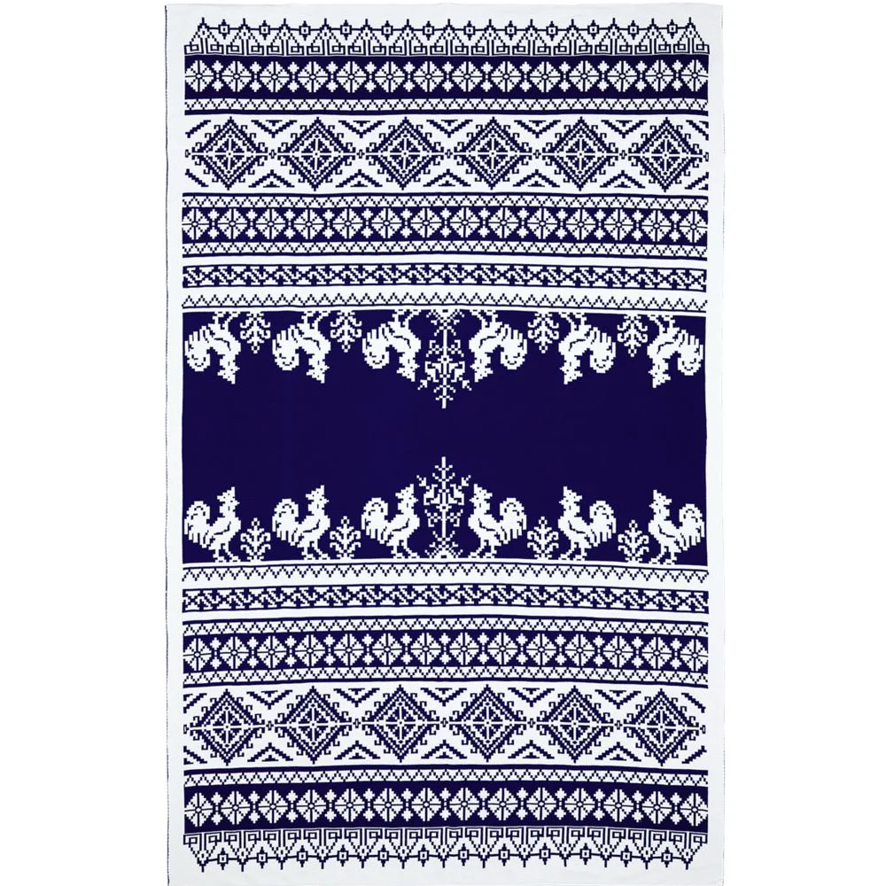 Плед на заказ Tricksy Net 2 цвета S акрил - фото 5