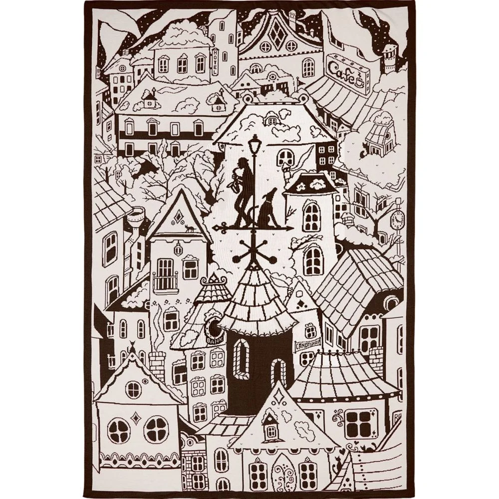 Плед на заказ Tricksy Net 2 цвета S акрил - фото 9