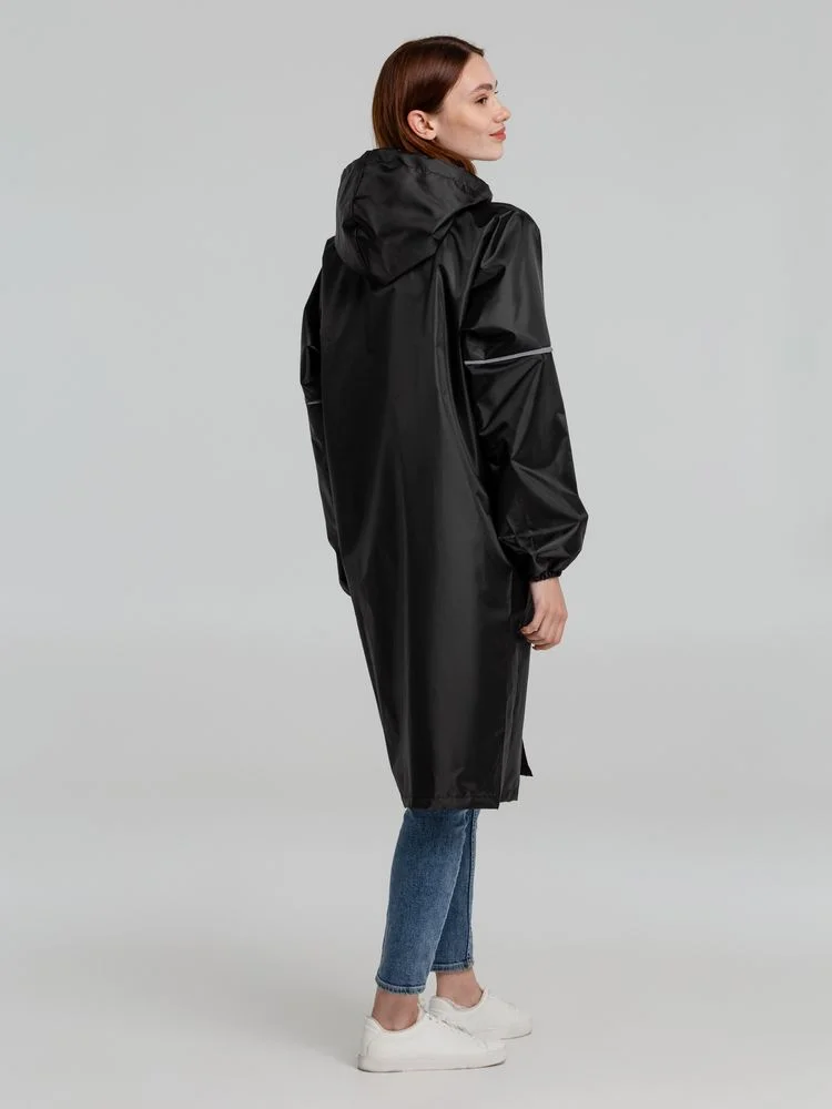 Дождевик со светоотражающими элементами Rainman Blink, черный - фото 6