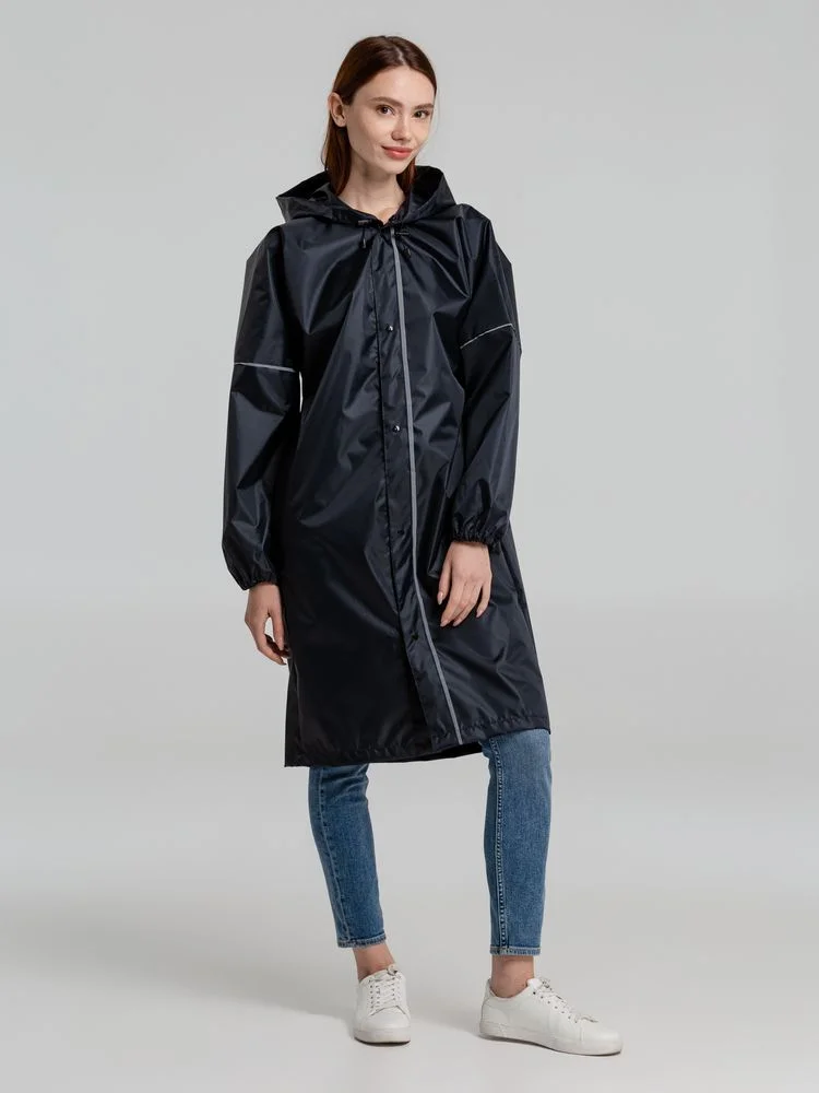 Дождевик со светоотражающими элементами Rainman Blink, темно-синий - фото 5