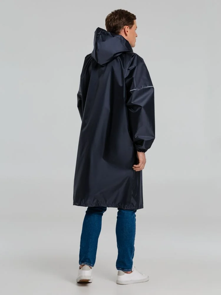 Дождевик со светоотражающими элементами Rainman Blink, темно-синий - фото 8