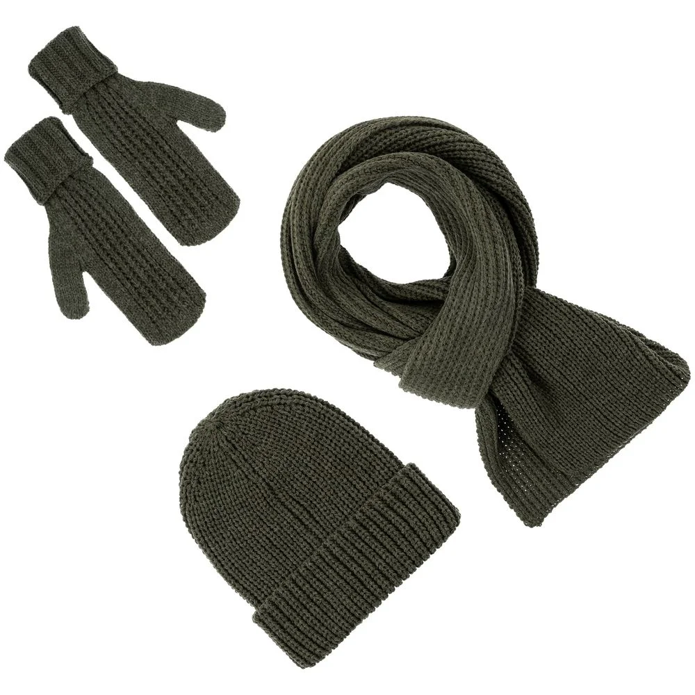 Варежки Nordkyn зеленые оливковые оливковый - фото 3