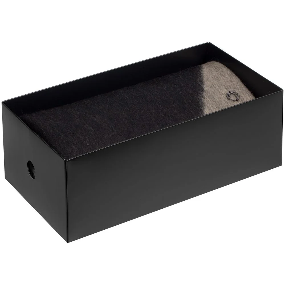 Палантин Charming, черный с бежевым - фото 11