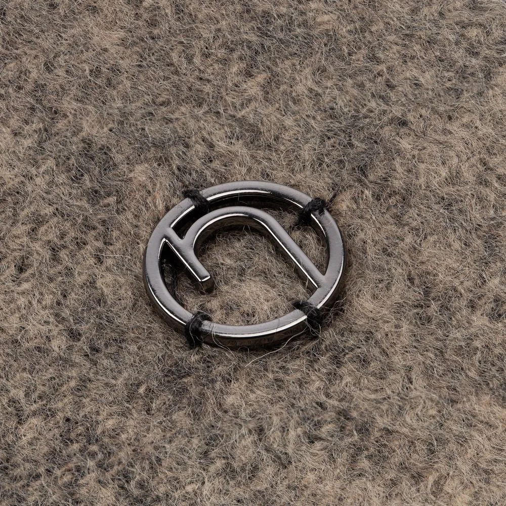 Палантин Charming, черный с бежевым - фото 6