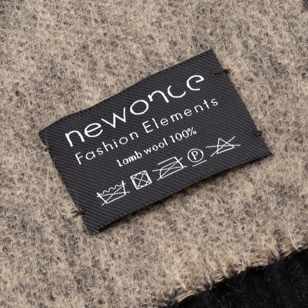 Палантин Charming, черный с бежевым - фото 8