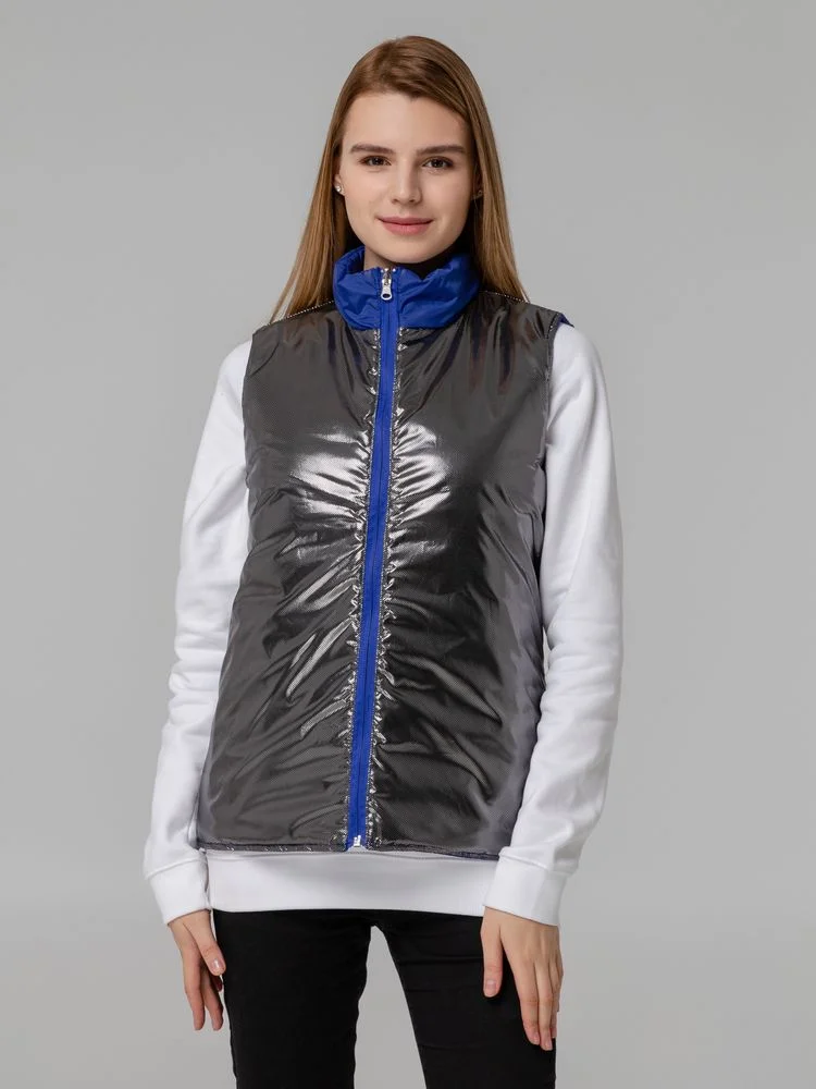 Жилет двусторонний Climb, ярко-синий (сапфир) - фото 10