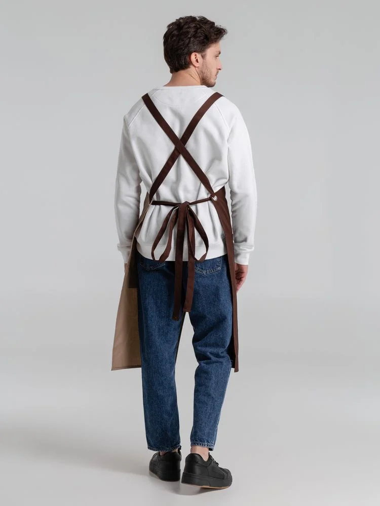 Фартук Picante, коричневый с бежевым - фото 7