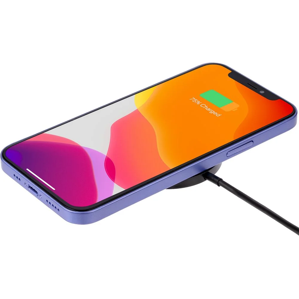 Беспроводное зарядное устройство с магнитами Magmate, черное - фото 5