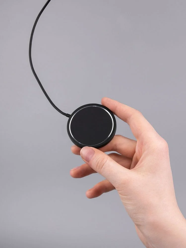 Беспроводное зарядное устройство с магнитами Magmate, черное - фото 7