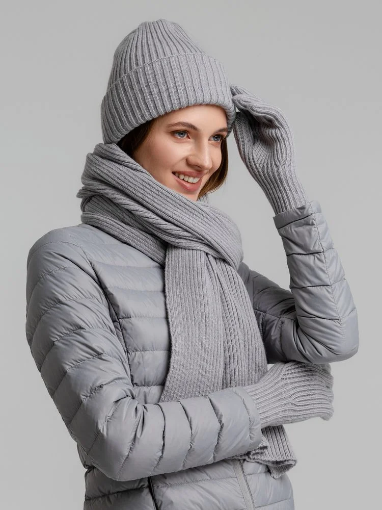 Шапка Capris, серая - фото 7