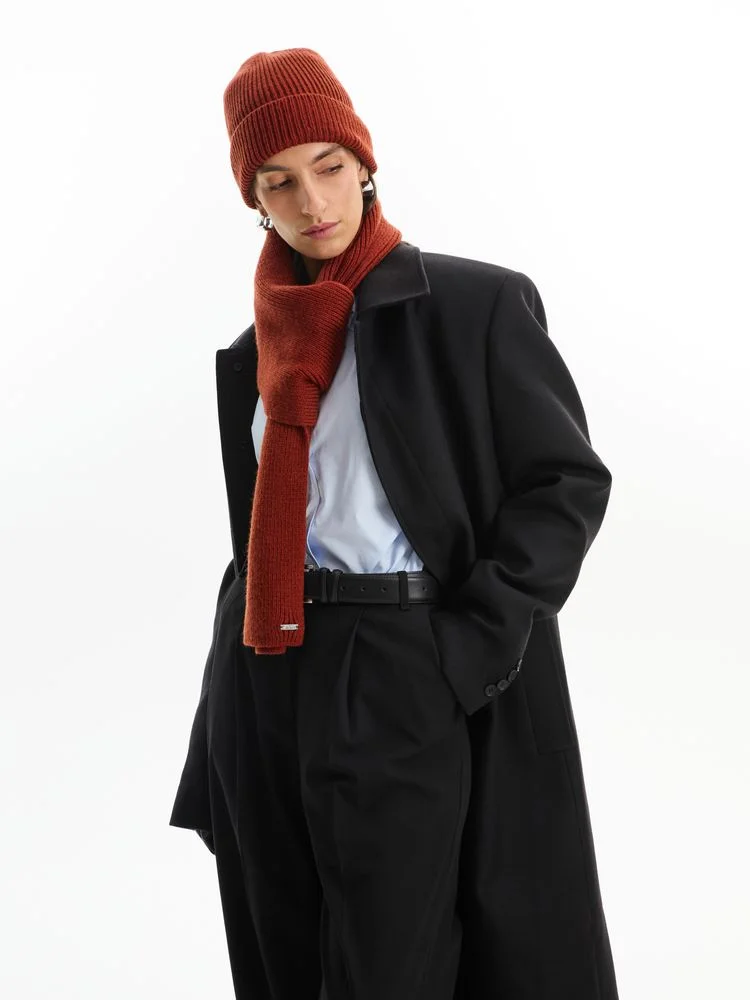 Шапка Bernard, коричневая (терракота) - фото 5