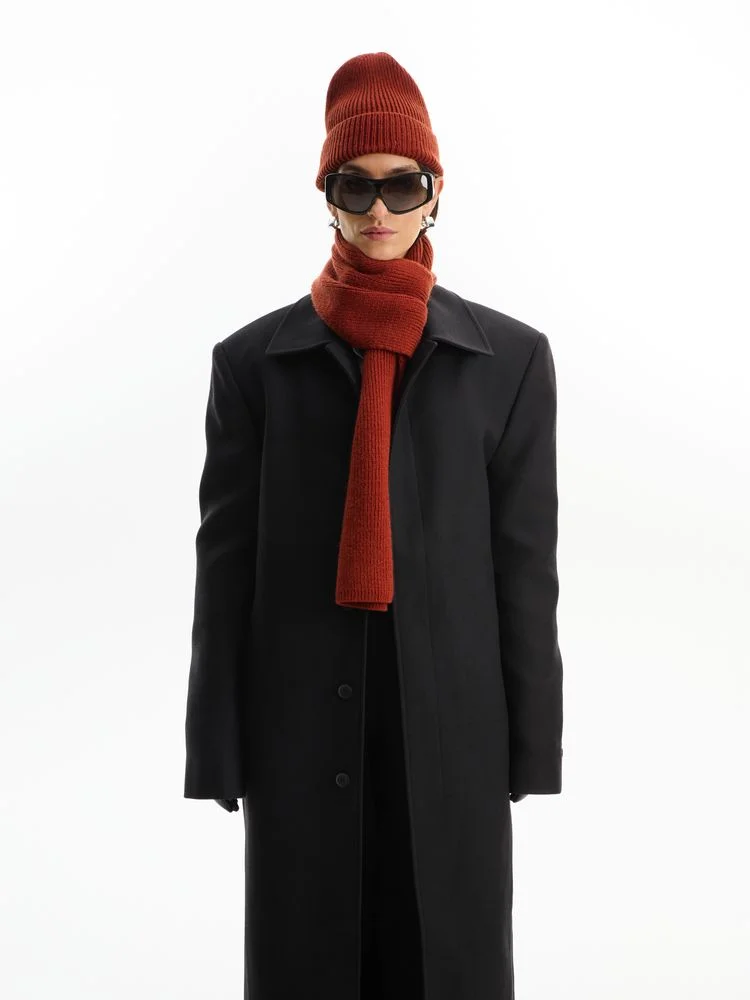 Шапка Bernard, коричневая (терракота) - фото 6