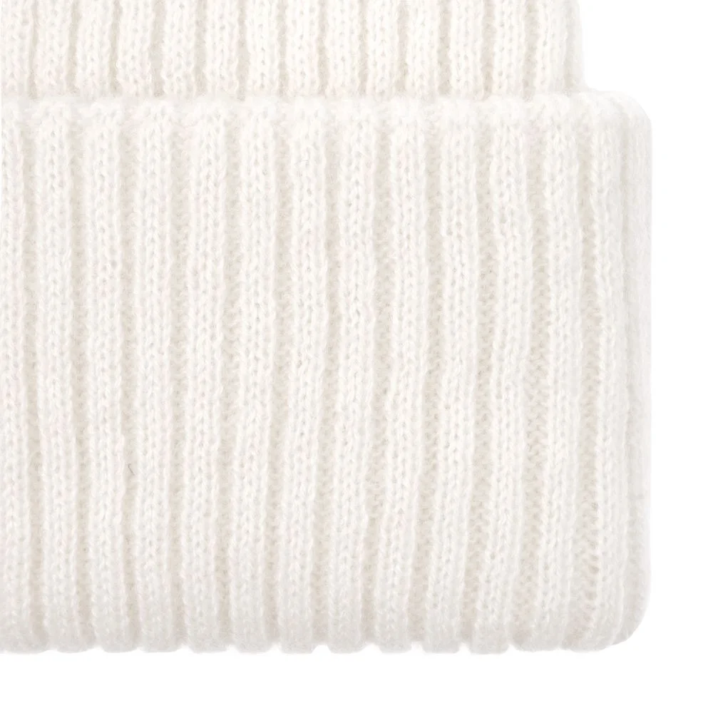 Шапка Bernard, молочно-белая (ванильная) - фото 3