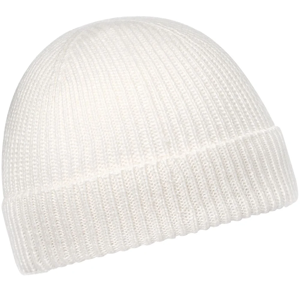 Шапка Bernard, молочно-белая (ванильная) - фото 4