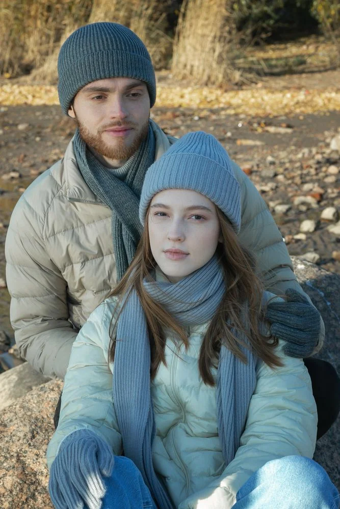 Перчатки Bernard серый меланж - фото 4