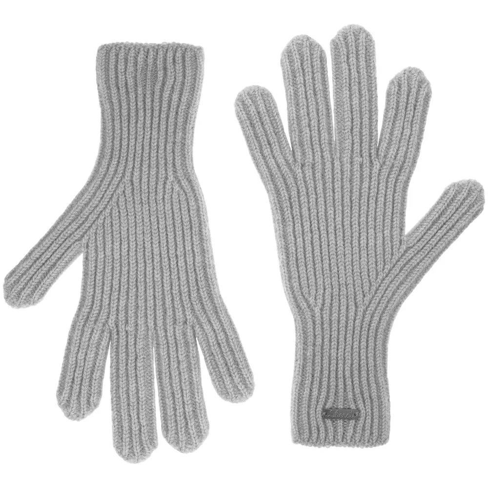 Перчатки Bernard светло-серые - фото 2