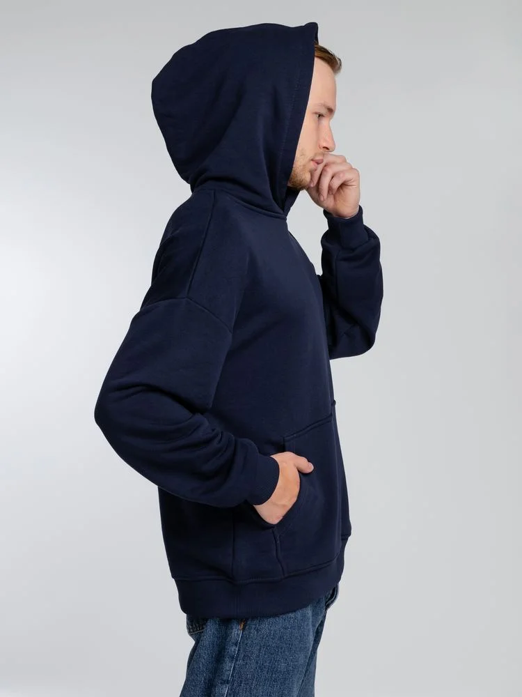 Худи оверсайз Kulonga Comfort темно-синее - фото 6