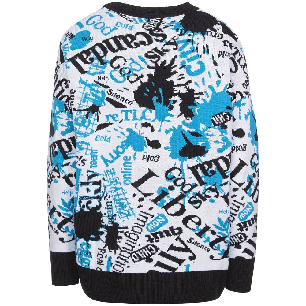 Свитер оверсайз на заказ Tricksy Net акрил - фото 5