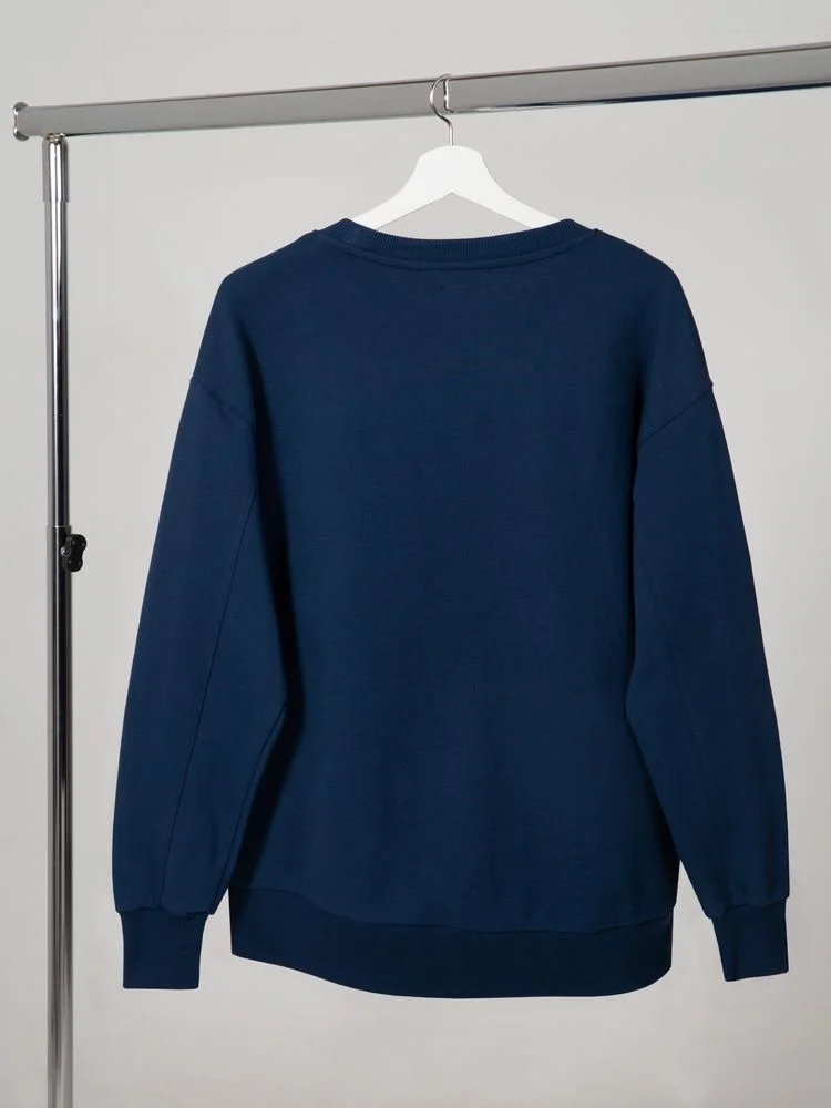 Свитшот унисекс Kosmos 2.0 темно-синий - фото 2