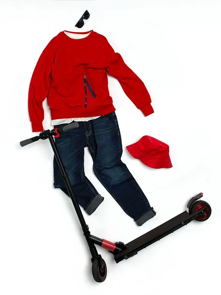 Свитшот унисекс Kosmos 2.0, красный - фото 10