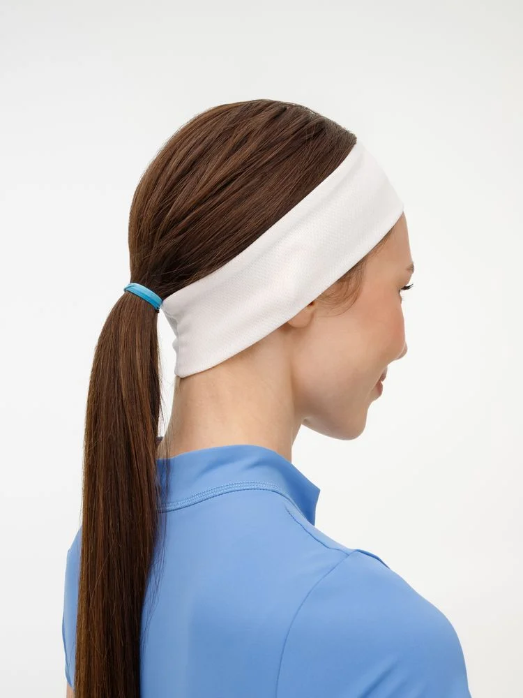 Охлаждающая повязка на голову Cool Head белая - фото 3