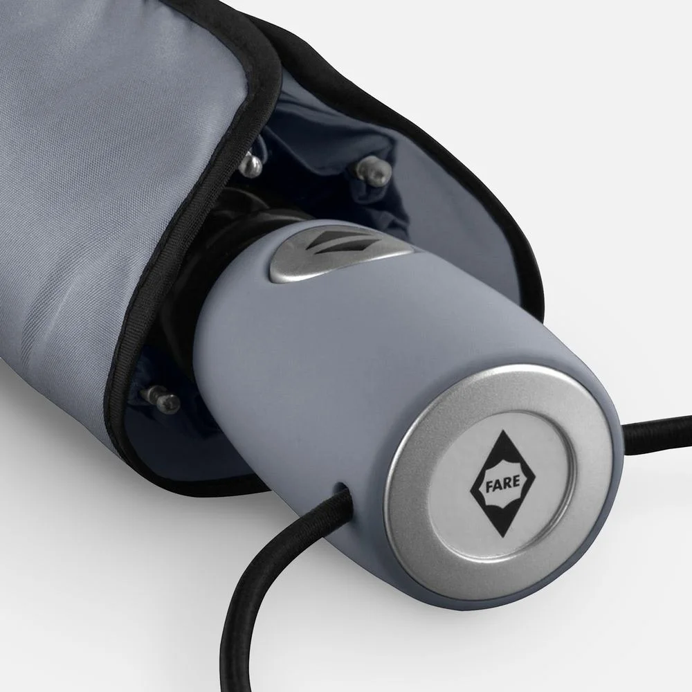 Зонт складной AOC серый - фото 5