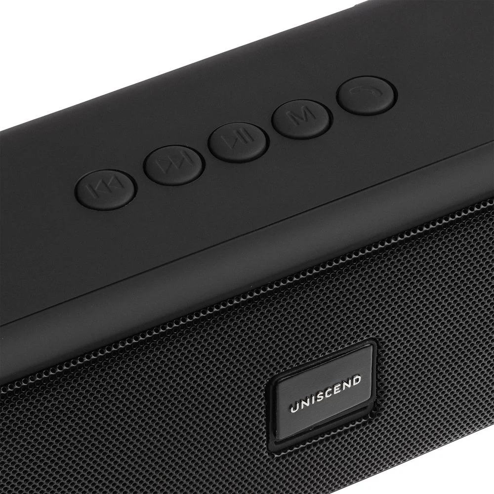 Беспроводная стереоколонка Uniscend Roombox черная - фото 10
