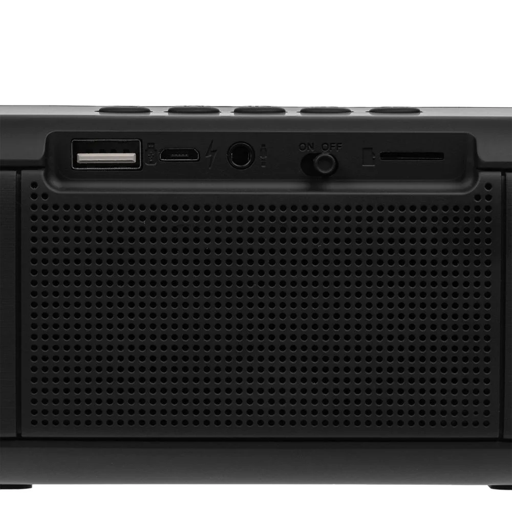 Беспроводная стереоколонка Uniscend Roombox черная - фото 6
