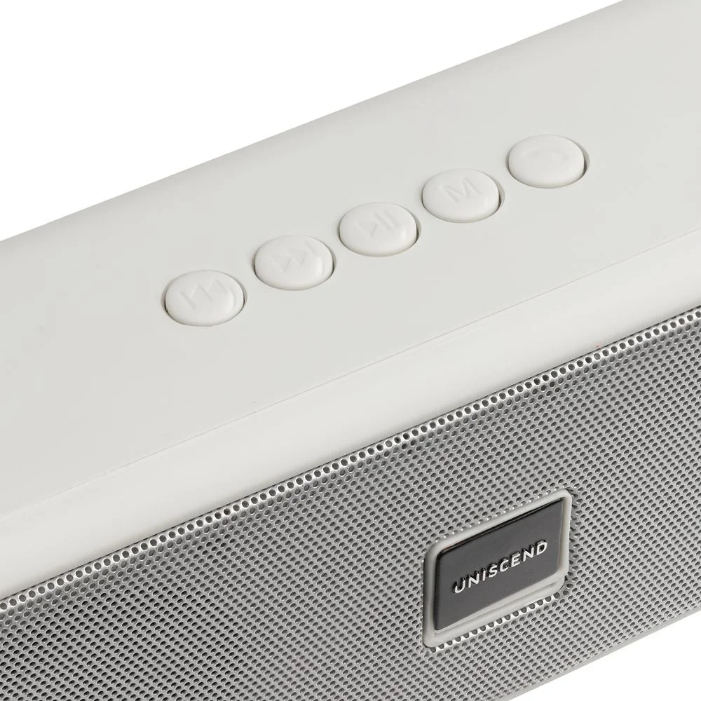 Беспроводная стереоколонка Uniscend Roombox светло-серая - фото 6