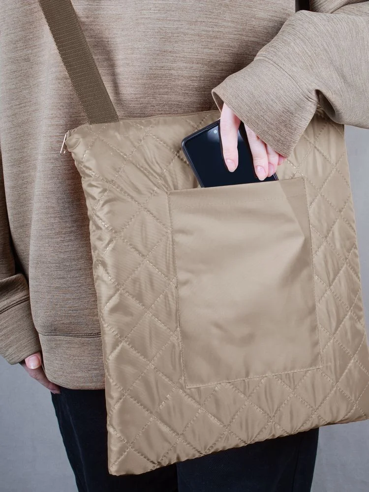 Плед для пикника Soft & Dry, бежевый - фото 7