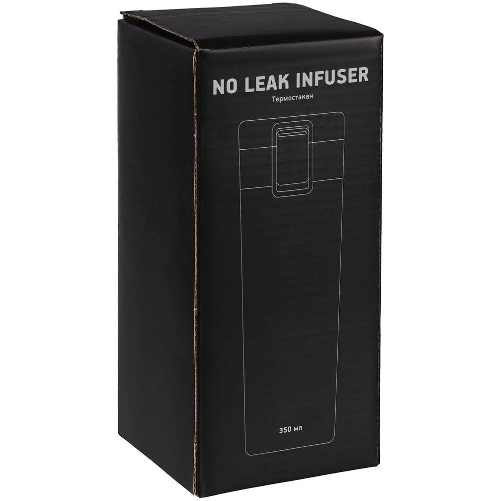 Термостакан с ситечком No Leak Infuser красный - фото 13