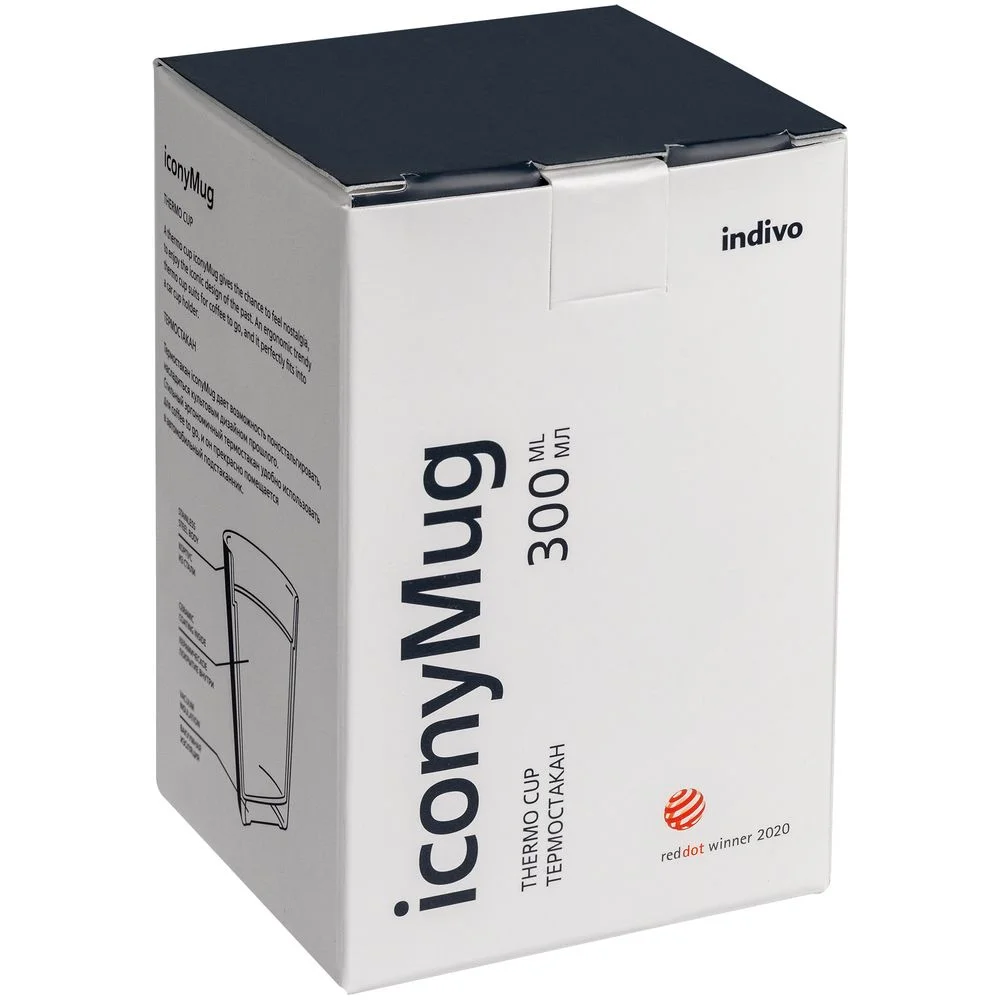 Термостакан iconyMug серый - фото 15