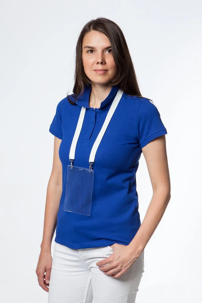 Карман для бейджа Lucid вертикальный из фактурного ПВХ - фото 2