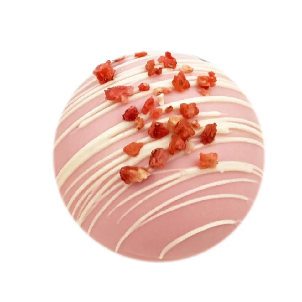 Шоколадная бомбочка Клубника шоколадный