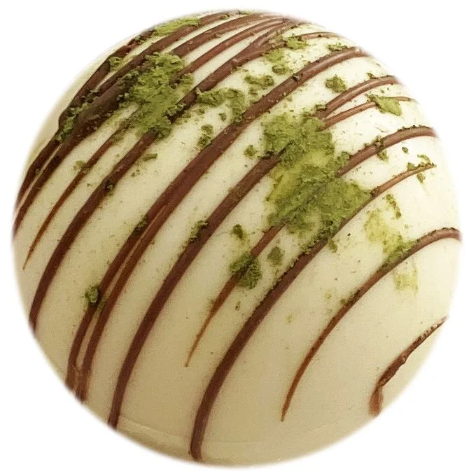 Шоколадная бомбочка Матча латте шоколадный