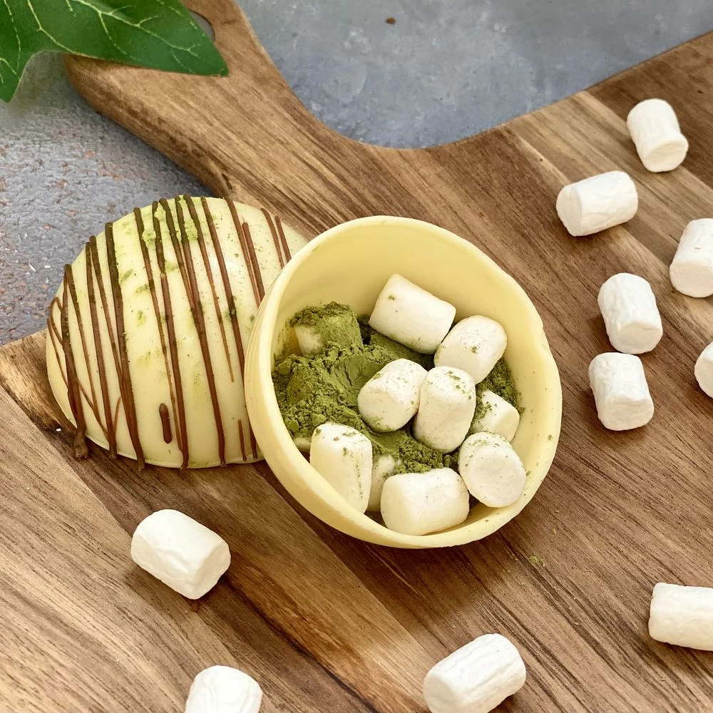 Шоколадная бомбочка Матча латте шоколадный - фото 3