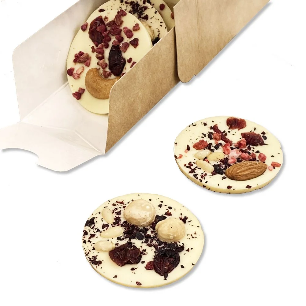 Шоколадные конфеты Mendiants белый шоколад шоколадный