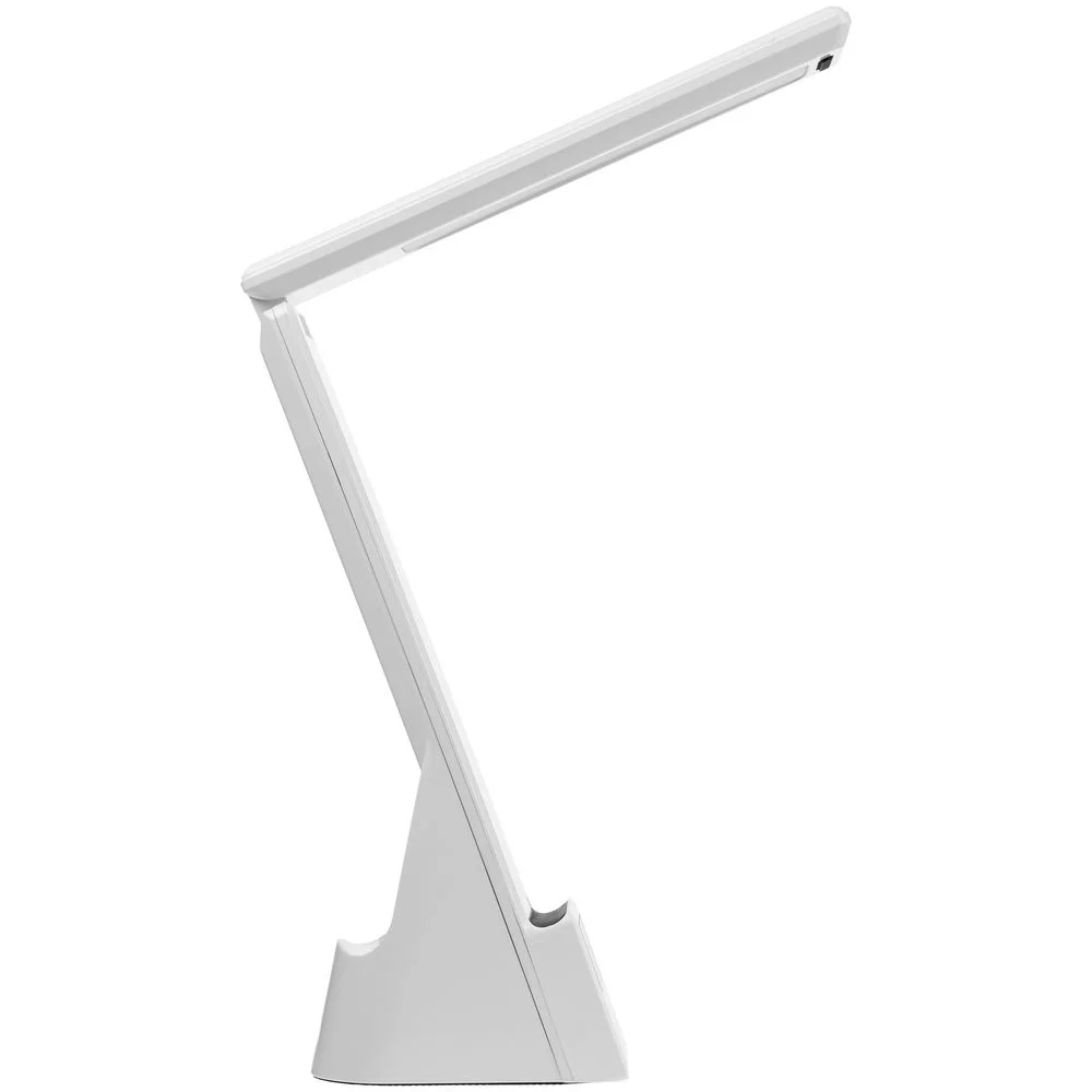 Лампа с беспроводной зарядкой смартфона и часов Powerack, белая - фото 4