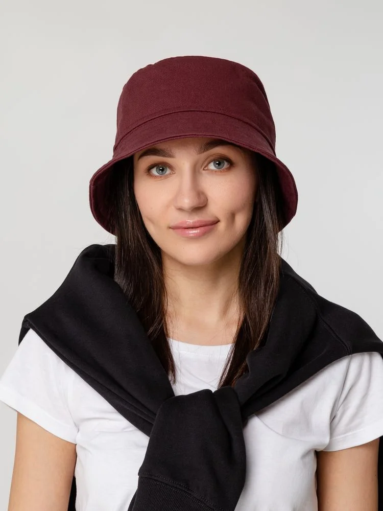 Панама Sombra, бордовая - фото 5