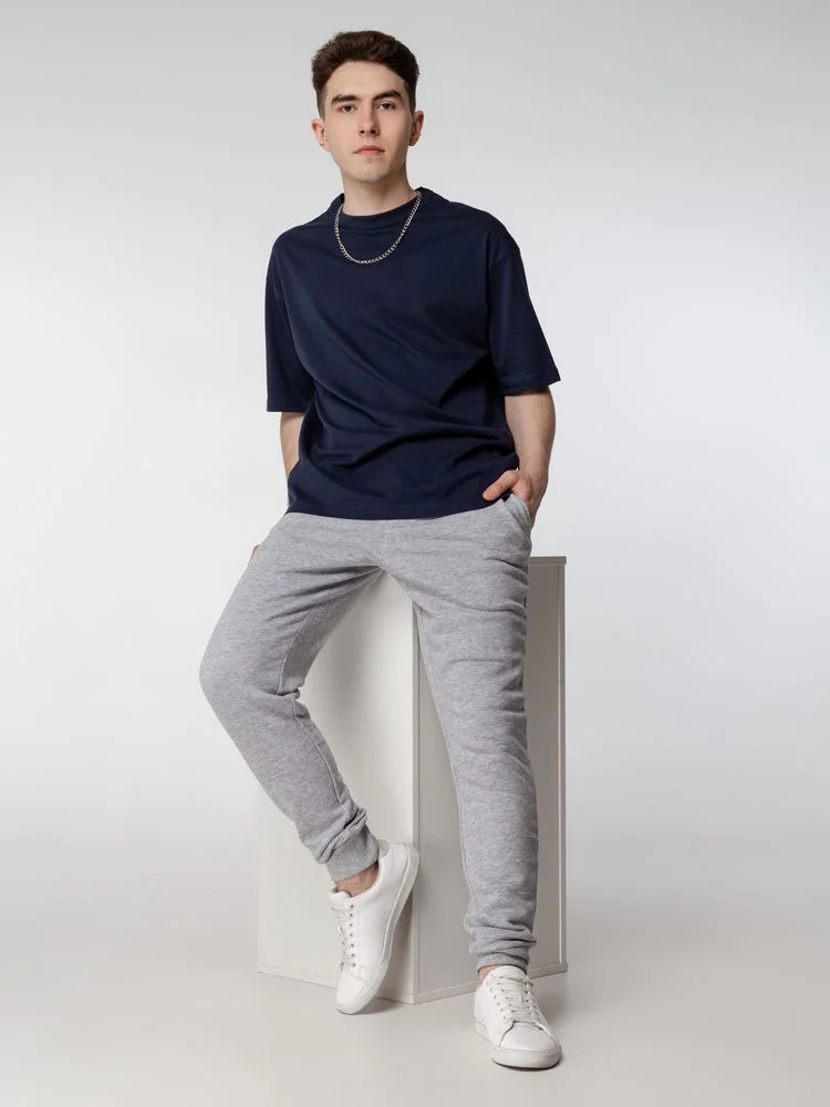 Джоггеры мужские Jet Men, серый меланж - фото 9