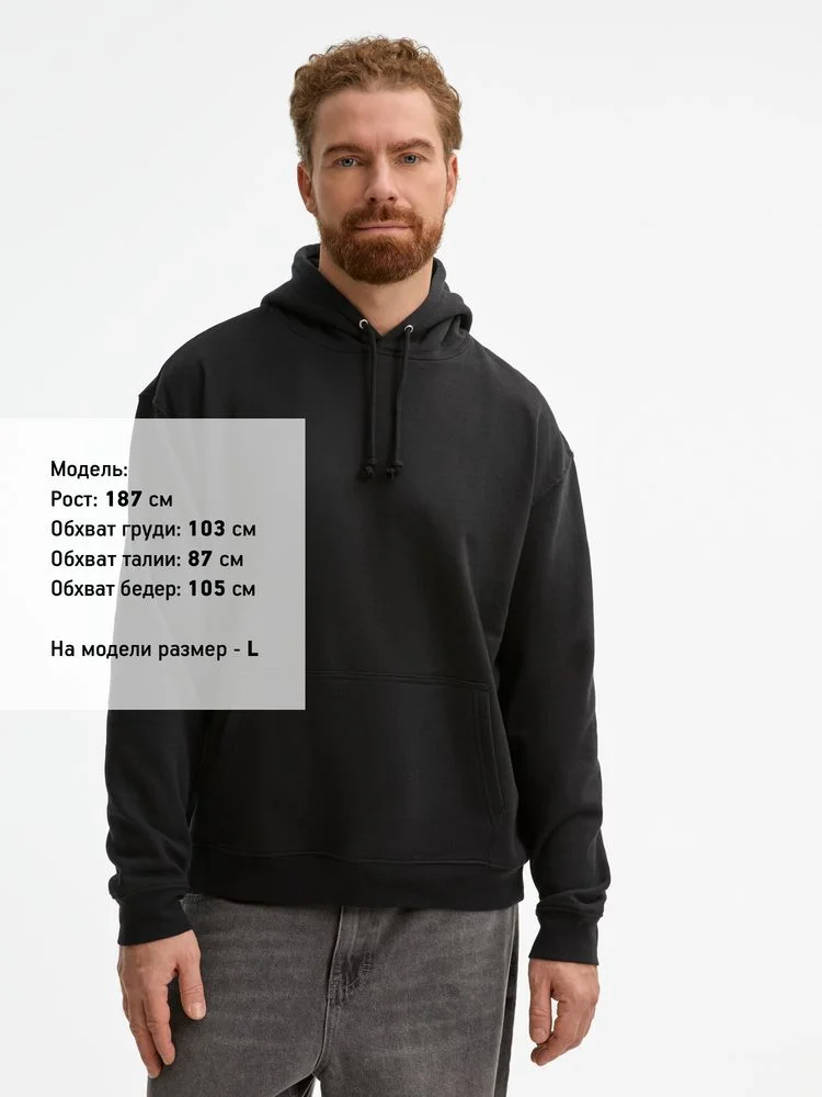 Худи унисекс Condor черное - фото 4