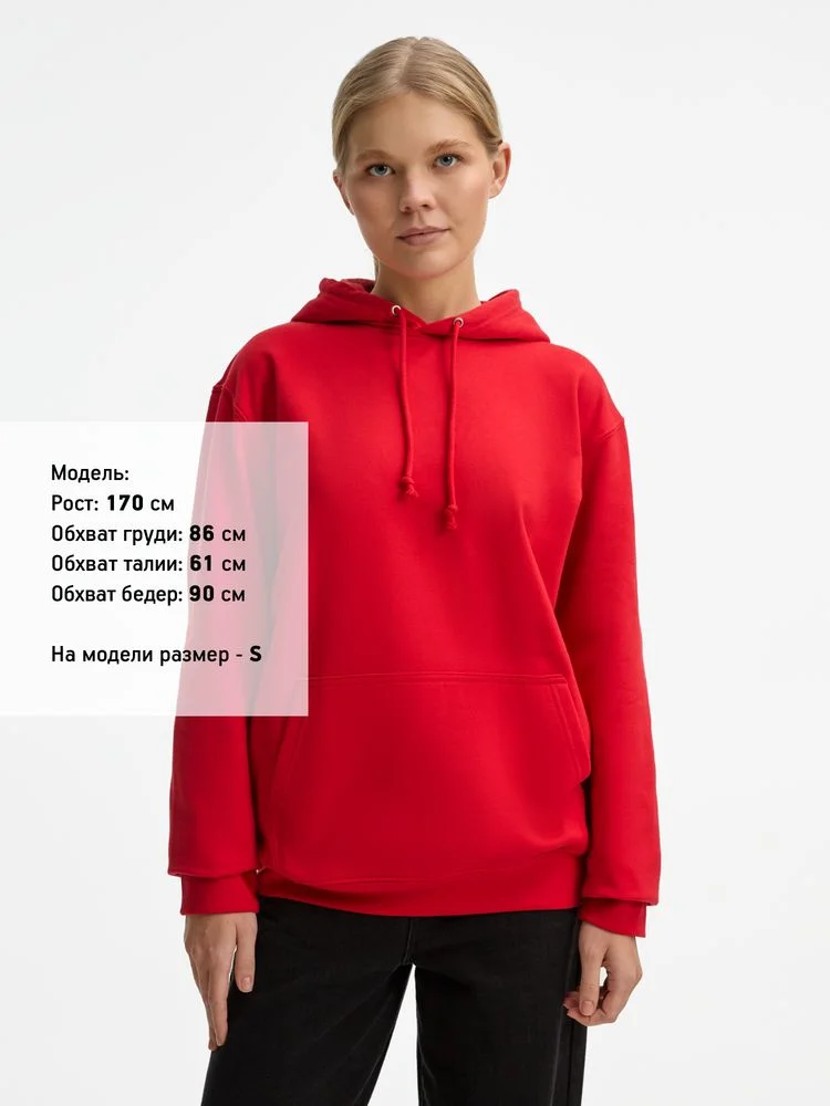 Худи унисекс Condor красное - фото 4