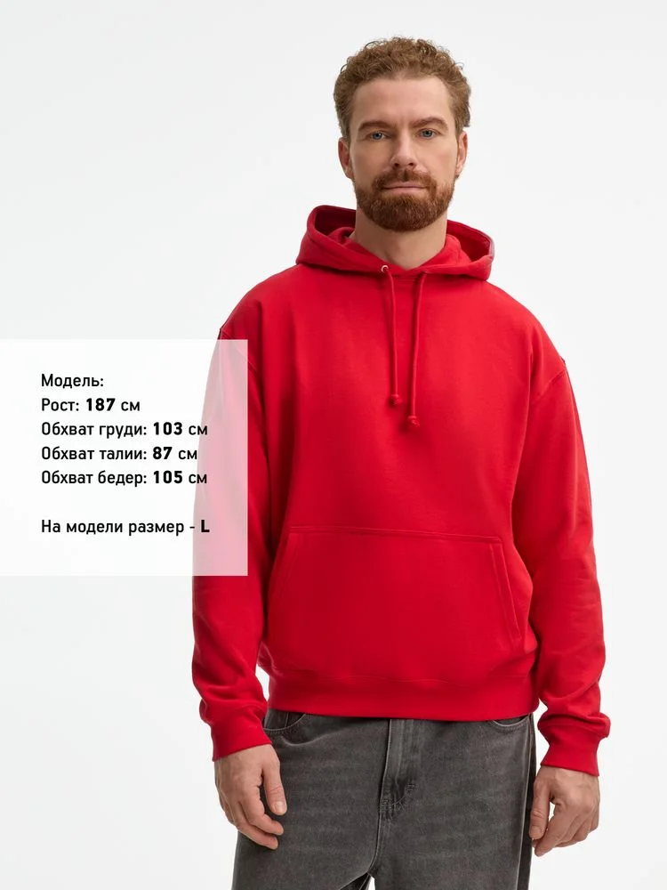 Худи унисекс Condor красное - фото 8